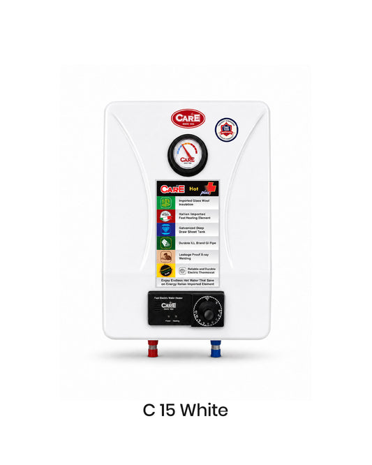 Care Electric Fast Water Heater C-15 Metal 15 Litre
