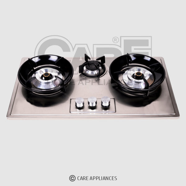 SS 313 DELUXE Steel Top (3 BURNERS)