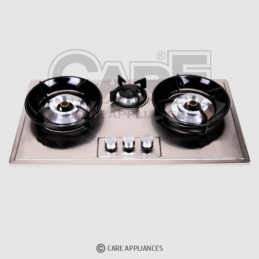 SS 313 DELUXE Steel Top (3 BURNERS)