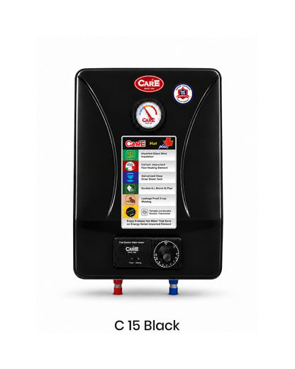 Care Electric Fast Water Heater C-15 Metal 15 Litre