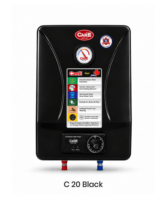 Care Electric Fast Water Heater C-20 Metal 20 Litre