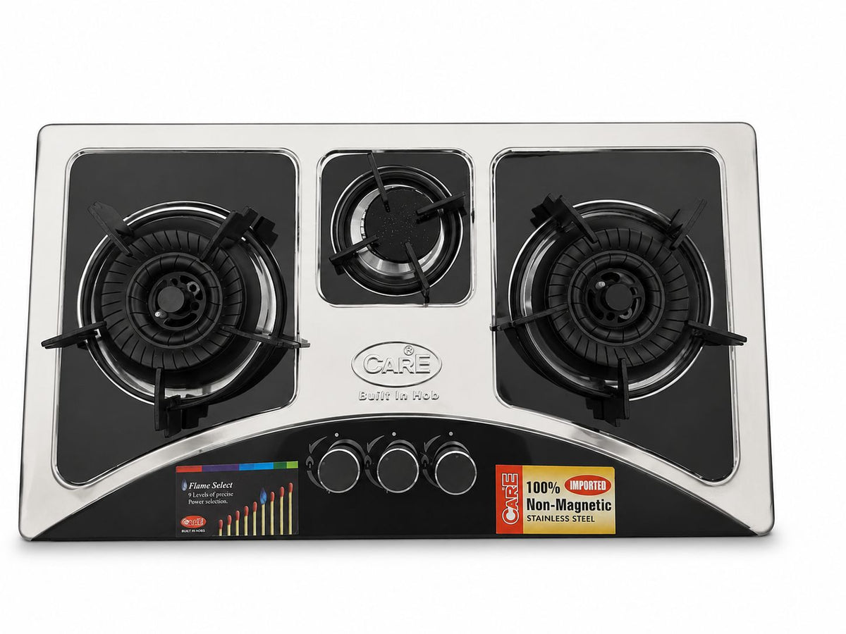 SB 555 Steel Top (3 BURNERS)