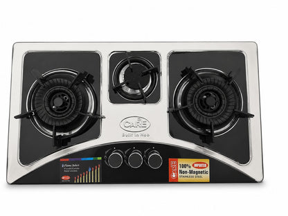 SB 555 Steel Top (3 BURNERS)