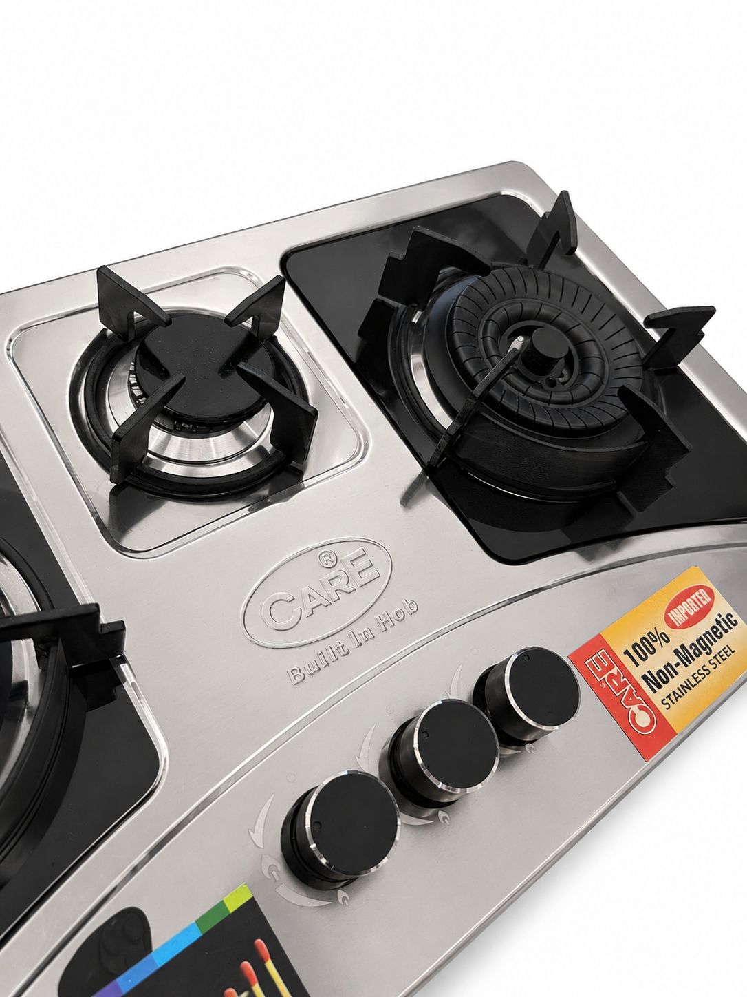 SB 555 Steel Top (3 BURNERS)
