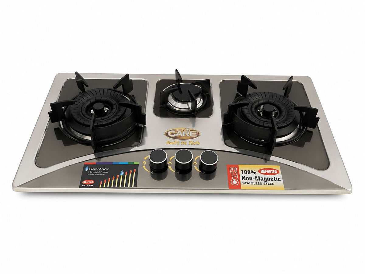 SB 555 Steel Top (3 BURNERS)