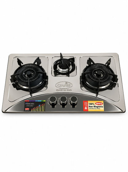 SB 555 Steel Top (3 BURNERS)