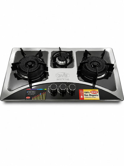 SB 555 Steel Top (3 BURNERS)